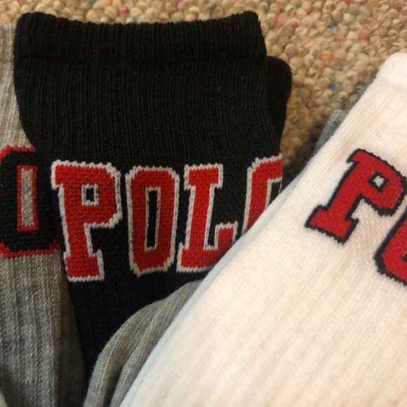 🆕 Polo Ralph Lauren Classic Crew Socks 6 Pack - Picture 7 of 10